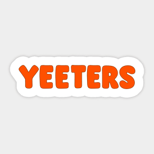 Yeeters Sticker